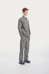 UNISEX ZIPPER POCKETS SHIRT JACKET