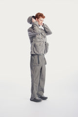 UNISEX ZIPPER POCKETS PANTS