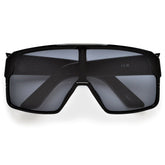 Oversize Bold Full Coverage Shield Sunglasses