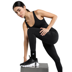AZTEC DIAMOND BLACK CORE LEGGINGS