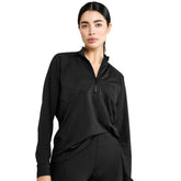 AZTEC DIAMOND BLACK LONG SLEEVE MESH SHIRT