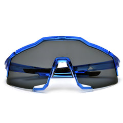 Oversize Full Coverage Active Sport Super Shield Sunglasses
