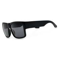 Sleek 58mm Square Frame Daily Dark Shades
