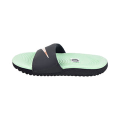 Nike Kawa (PS) Little Kids' Slides Off Noir-Mint Foam-Metallic Red Bronze