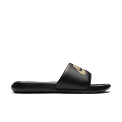 Men's Nike Victori One Slides "Black Metallic Gold"