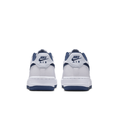 Big Kids' Nike Air Force 1 "White Football Grey Midnight Navy"