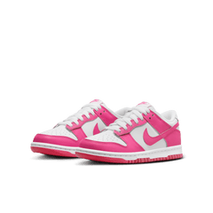 Big Kids' Nike Dunk Low "Laser Fuchsia"