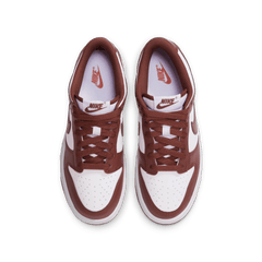 Big Kids' Nike Dunk Low "Redwood-Gym Red White"