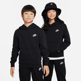 Big Kids' Nike Sportswear Club Fleece Pullover Hoodie (Unisex)
