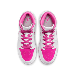 Big Kids' Air Jordan 1 Mid "Fire Pink"