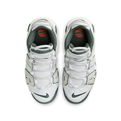 Big Kids' Nike Air More Uptempo "White Vintage Green"