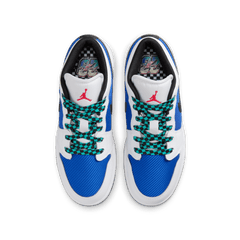 Big Kids' Air Jordan 1 Low SE "Royal Hyper Jade"