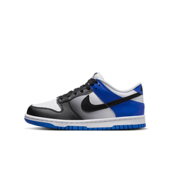 Big Kids' Nike Dunk Low "Game Royal White Black"