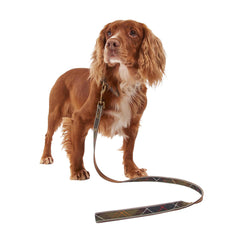 BARBOUR REFLECTIVE TARTAN DOG LEAD