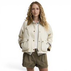 BARBOUR CROPPED BEADNELL CASUAL JACKET