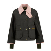 BARBOUR CROPPED BEADNELL WAXED JACKET