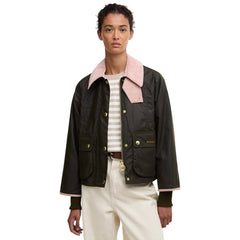 BARBOUR CROPPED BEADNELL WAXED JACKET