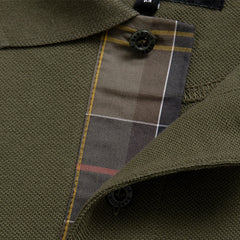 BARBOUR TARTAN PIQUE POLO SHIRT