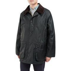 BARBOUR OVERSIZED BEDALE WAXED JACKET