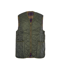 Barbour Quilted Waistcoat Olive Green Men's