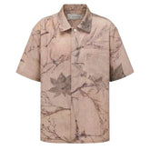 FENG CHEN WANG PRINTED PLANT DYE SHIRT
