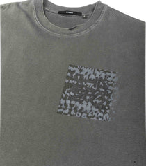 Stampd Men's Tumbled Shadow Leopard Gray T-Shirt