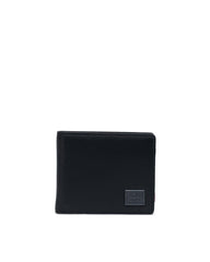 Herschel Hank Wallet In Black Genuine Leather