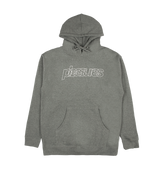 Pleasures Flight Hooded Sweatshirt Anthracite