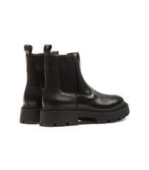 Boot Ash Genesis Leather Black Woman