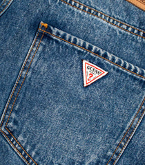 Guess Kit Stright Pants A71r Blue Men's Jeans