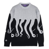 Octopus Original Jumper Tentacles Gray Men's Pullover
