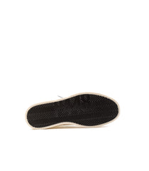 Sneakers P448 Bjack Leather White Black Woman