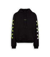 Phobia Logo Bones Hoodie Black