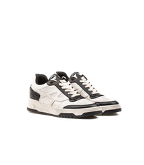Ash Blake Tumb Leather Gardenia White Black Women