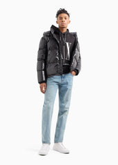 Armani X Icon Black Down Jacket