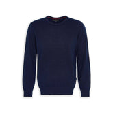 Barbour Marlow Crew Neck Sweater Blue Men