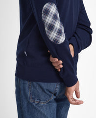 Barbour Marlow Crew Neck Sweater Blue Men