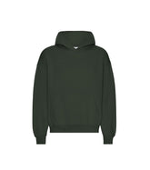 Oversized Green Hooded Sweatshirt