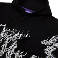Octopus Hoodie By Giorgio Di Salvo Barbed Wire Hoodie Black