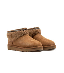 Ugg W Classic Ultra Mini Maxi Curly Hazelnut