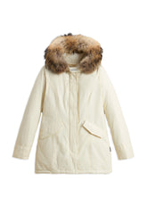 Woolrich Arctic Parka In Ramar Cloth Milk