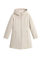 Woolrich Firth Parka In Tech Softshell Sand