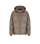 Piumino Armani X Lucido Marrone Uomo