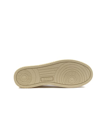 Autry Autry Medalist Low Leat White Beige Men