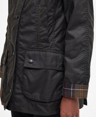 Barbour Classic Beadnell Olive Women's Jacket