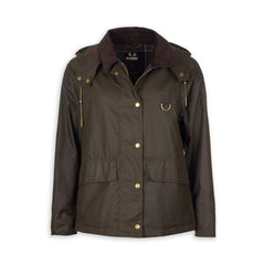 Barbour Avon Olive Green Women