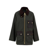 Barbour Luella Wax Jkt Cot Outw Fern Ancient Tartan