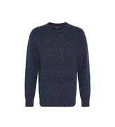 Barbour Men's Tainsbury Blue Spotted Sweater