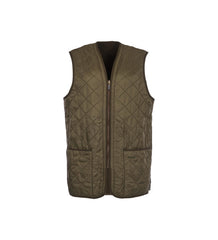 Barbour Men's Qpolarquilt Padded Vest Brown
