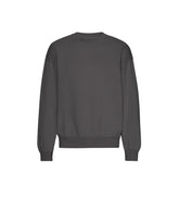 Colorful Stabdard Felpa Girocollo Oversized Cotone Organico Antracite